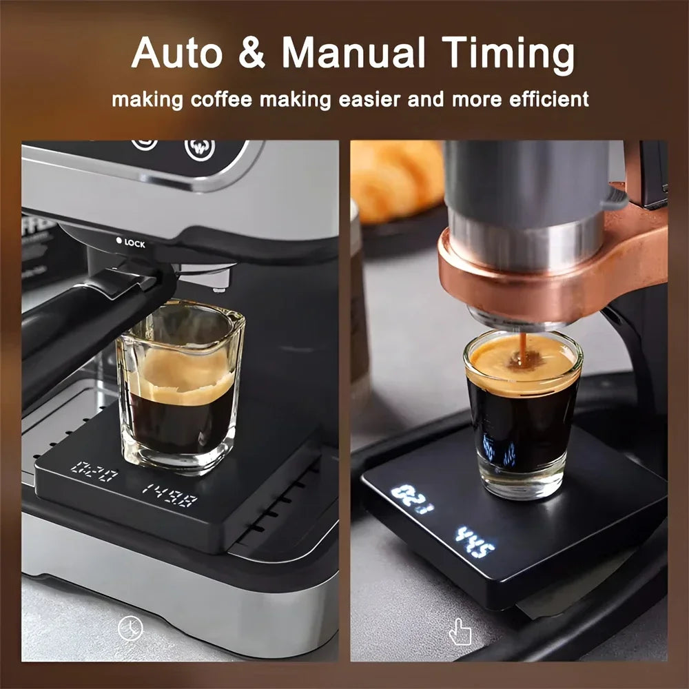 Electronic Coffee Scale with Silicone Pad