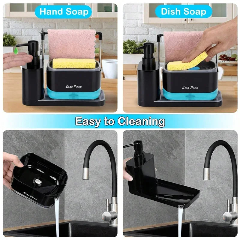 Multi-Functional Kitchen Soap Dispenser