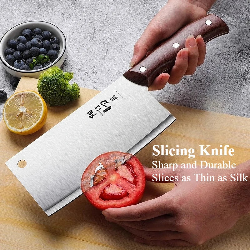 Kitchen Knife: Ultra-Sharp Stainless Steel Utility Knife for Home Use Slicing Knife, Meat Cutting Knife, Chef's Knife