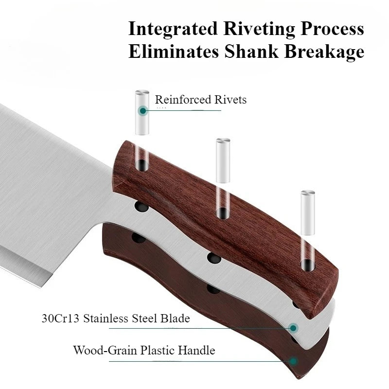 Kitchen Knife: Ultra-Sharp Stainless Steel Utility Knife for Home Use Slicing Knife, Meat Cutting Knife, Chef's Knife