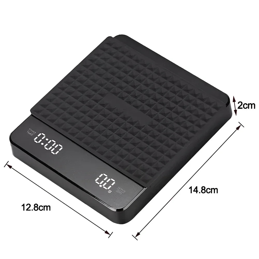 Electronic Coffee Scale with Silicone Pad